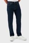 501 % 100 Pamuklu Slim Fit Boru Paça Jeans Erkek Kot Pantolon A7735-0015 LACİVERT