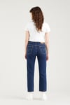 501 Crop Pamuklu Straight Fit Yüksek Bel Jeans Kadın Kot Pantolon A7739-0000 LACİVERT