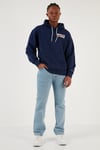 501 Pamuklu Normal Bel Regular Fit Jeans Erkek Kot Pantolon A7735-0001 AÇIK MAVİ