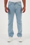 501 Pamuklu Normal Bel Regular Fit Jeans Erkek Kot Pantolon A7735-0001 AÇIK MAVİ