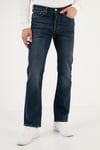 501 Pamuklu Normal Bel Regular Fit Jeans Erkek Kot Pantolon A7735-0000 KOYU MAVİ