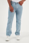 501 Pamuklu Normal Bel Regular Fit Jeans Erkek Kot Pantolon A7735-0001 AÇIK MAVİ