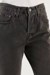 501 Pamuklu Regular Fit Cropped Jeans Kadın Kot Pantolon A7739-0001 KOYU GRİ