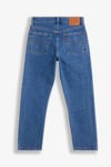 501 Pamuklu Straight Fit Yüksek Bel Düz Paça Jeans Kadın Kot Pantolon A7739-0038 MAVİ