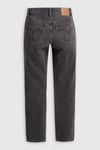 501 Pamuklu Straight Fit Yüksel Bel Boru Paça Jeans Kadın Kot Pantolon 12501-0556 SİYAH