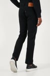 501 Straight Fit Geniş Paça Jeans Erkek Kot Pantolon A7735-0019 SİYAH