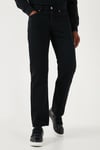 501 Straight Fit Geniş Paça Jeans Erkek Kot Pantolon A7735-0019 SİYAH