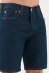 501 Streç Pamuklu Regular Fit Normal Bel Kot Erkek Short 36512-0251 LACİVERT
