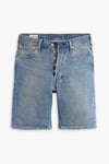 501 Streç Pamuklu Regular Fit Normal Bel Kot Erkek Short 36512-0235 MAVİ