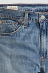 502 Pamuklu Tapered Fit Normal Bel Jeans Erkek Kot Pantolon 29507-1637 MAVİ