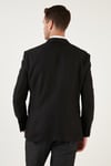 6 Drop Çift Yırtmaçlı Slim Fit Blazer Erkek Ceket 659001 SİYAH