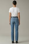 724 High Pamuklu Straight Fit Yüksek Bel Düz Paça Jeans Kadın Kot Pantolon A7744-0016 ANTRASİT