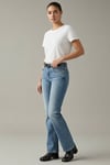 724 High Pamuklu Straight Fit Yüksek Bel Düz Paça Jeans Kadın Kot Pantolon A7744-0016 ANTRASİT