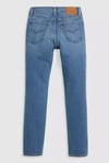 724 Pamuklu Regular Fit Yüksek Bel Jeans Kadın Kot Pantolon 18883-0385 MAVİ