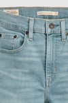 724 Streç Pamuklu Slim Straight Yüksek Bel Düz Paça Jeans Kadın Kot Pantolon 18883-0340 İNDİGO