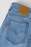 725 High Pamuklu BootCut Yüksek Bel Jeans Kadın Kot Pantolon 18759-0346 AÇIK MAVİ