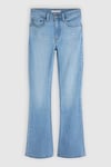 725 High Pamuklu BootCut Yüksek Bel Jeans Kadın Kot Pantolon 18759-0346 AÇIK MAVİ