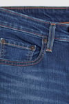 725 High Streç Pamuklu Normal Bel Düz Paça Bootcut Jeans Kadın Kot Pantolon 18759-0196 LACİVERT