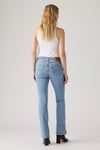 725 Streç Pamuklu Normal Bel Düz Paça Flare Jeans Kadın Kot Pantolon 18759-0116 MAVİ