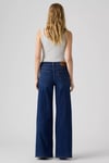 728 Hr Wide Leg Ft Yüksek Bel Geniş Paça Jeans Kadın Kot Pantolon 0039B-0040 MAVİ