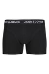 Additionals Jacabstract Desenli Streç Pamuklu 3 Pack Erkek Boxer 12273114 Siyah-Beyaz-Antrasit