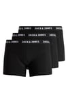 Additionals Jacanthony Streç Pamuklu 3 Pack Erkek Boxer 12171944 SİYAH