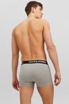 Additionals Jacanthony Streç Pamuklu 3 Pack Erkek Boxer 12160750 Siyah-Lacivert-Gri