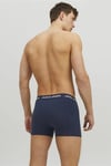 Additionals Jacanthony Streç Pamuklu 3 Pack Erkek Boxer 12171946 LACİVERT