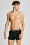 Additıonals Jacblack Streç Pamuklu Logolu 5 Pack Erkek Boxer 12167028 SİYAH