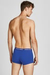 Additıonals Jacblack Streç Pamuklu Logolu 5 Pack Erkek Boxer 12167028 Bordo-Saks-Siyah