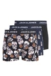 Addıtıonals Jacraul 3 Pack Erkek Boxer 12301210 SİYAH-LACİVERT