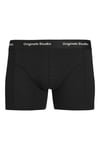Additionals Jacvesterbro Streç Pamuklu Logolu 3 Pack Erkek Boxer 12272945 Siyah-Lacivert-Siyah Beyaz
