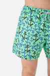 Anchor Desenli Hızlı Kuruyan Erkek Mayo Short JFSSSW35 MİNT