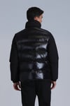 Andor Kapitoneli Regular Fit Kuş Tüyü Dolgulu Dik Yaka Şişme Erkek Mont 112120225 SİYAH