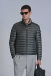Andy Kaz Tüyü Dolgulu Slim Fit Dik Yaka Erkek Mont 112120215 YEŞİL