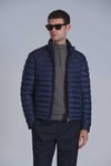 Andy Kaz Tüyü Dolgulu Slim Fit Dik Yaka Erkek Mont 112120215 LACİVERT