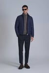 Andy Kaz Tüyü Dolgulu Slim Fit Dik Yaka Erkek Mont 112120215 LACİVERT