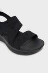 Arch Fit Çapraz Bant Detaylı Kadın Sandalet 119458 BBK SİYAH