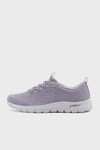 Arch Fit Logolu File Detaylı Sneaker Kadın Ayakkabı 104377 LAV LAVANTA