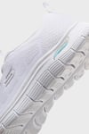 Arch Fit Logolu File Detaylı Sneaker Kadın Ayakkabı 104377 WHT BEYAZ