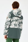 B Outerwear Padded Regular Fit Kapüşonlu Yaka Erkek Çocuk Mont SK242025040 KOYU GRİ