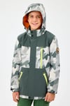 B Outerwear Padded Regular Fit Kapüşonlu Yaka Erkek Çocuk Mont SK242025040 KOYU GRİ