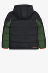 B Puffer Kapitoneli Kapüşonlu Yaka Şişme Erkek Çocuk Mont SK26201401602 SİYAH