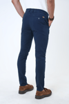 Back & Bond Pamuklu Slim Fit Chino Erkek Pantolon B33W30010 119 LACİVERT
