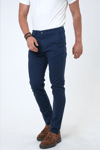 Back & Bond Pamuklu Slim Fit Chino Erkek Pantolon B33W30010 119 LACİVERT
