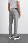 Back & Bond Pamuklu Slim Fit Normal Bel Dar Paça Jeans Erkek Kot Pantolon B35W35011 106 AÇIK GRİ