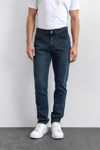 Back & Bond Pamuklu Slim Fit Normal Bel Dar Paça Jeans Erkek Kot Pantolon B35W35005 119 LACİVERT