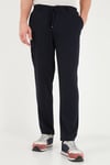 Bağlama Detaylı Regular Fit Düz Paça Jogger Erkek Pantolon 6843701 LACİVERT