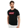 Baskılı Bisiklet Yaka % 100 Pamuk Erkek T Shirt 17783-0311 SİYAH