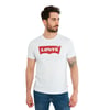 Baskılı Bisiklet Yaka % 100 Pamuk Erkek T Shirt 17783-0314 BEYAZ